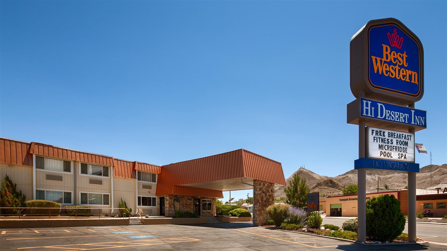 Best Western Hi-Desert Inn Tonopah Exterior photo
